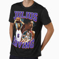 Julius Erving Basketball Legend Signature Vintage Retro 80s 90s Bootleg Rap Style by Lea Schiller ⭐⭐⭐⭐⭐(216)