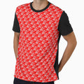 Hot Wife Secrets - Hot Wife Motif white on red by HotWifeSecrets