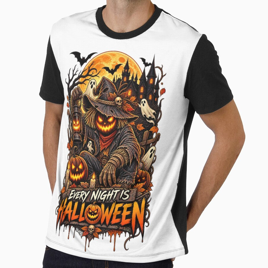 Halloween Scarecrow Pumpkin – Every Night Is Halloween by afr-saad