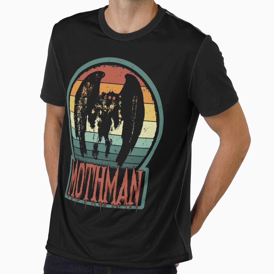 Mothman - Retro Vintage Point Pleasant, WV Cryptid Gift by NatIntrovertSoc