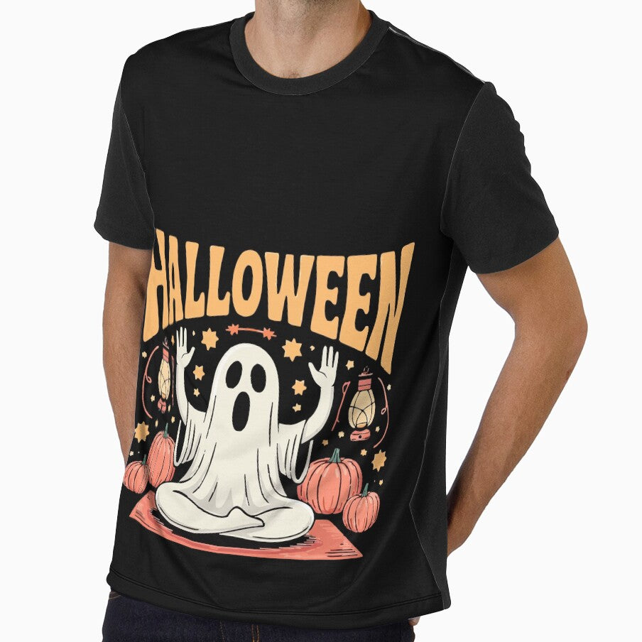 Ghost Halloween - Boo Vibes by VibrArtco