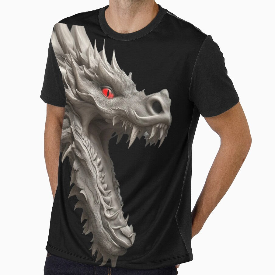 Dragon Red Eyes Black by LuizSilva1983