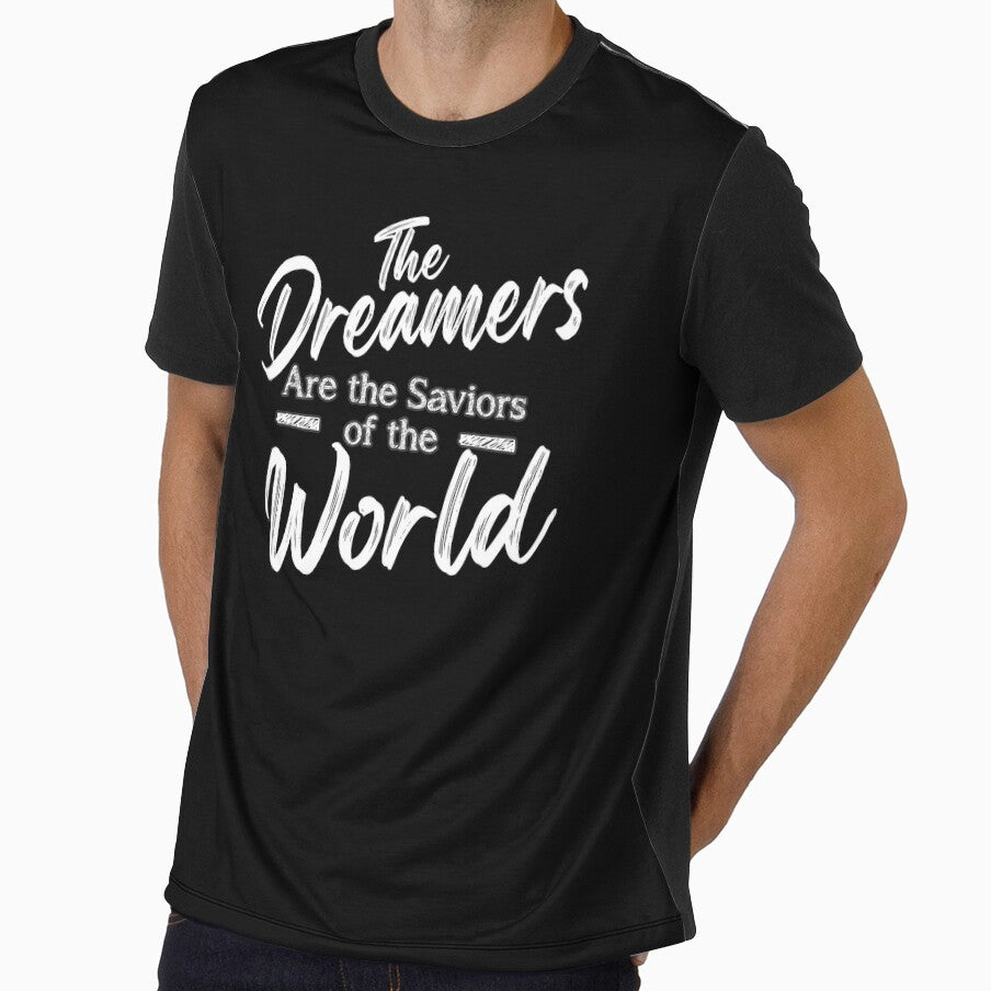 Motivational Quotes For Success In Life, The dreamers are the saviors of the world by MeroniGDesign