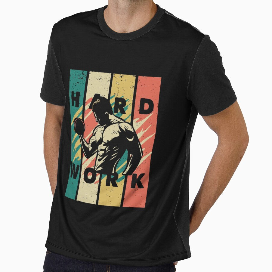 Work Hard - Gym Fitness by Tishirta Store