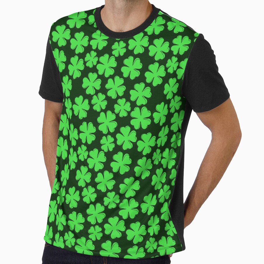 St. Patrick's Day - Shamrock Pattern by Rich Summers Art