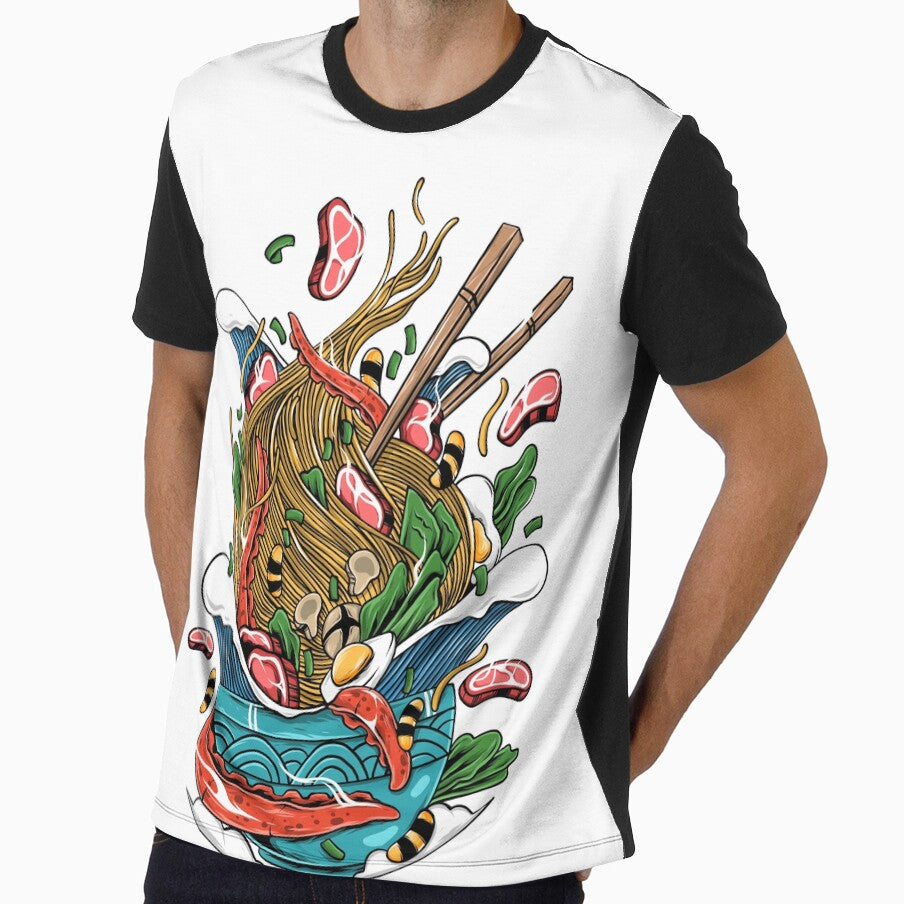 Japanese Shirt, Ramen Shirt, Ramen Lover Shirt, Funny Ramen Shirt, Ramen Tshirt, Kawaii Shirt, Ramen Tee, Noodle Shirt Ramen T-Shirt by Snifferius