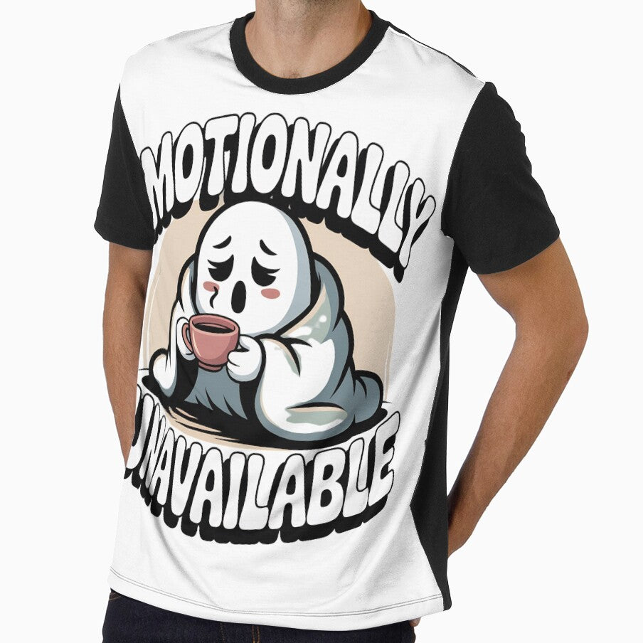 Emotionally Unavailable Cozy Ghost by PrintologyAura