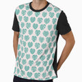 Pink and Green Monstera Leaves Pattern by winterpumpkin