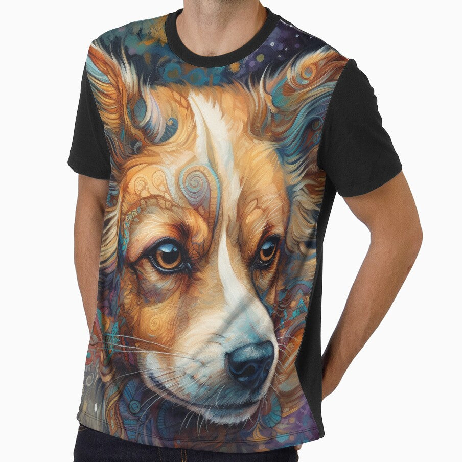 Tribal Corgi Dog 7 by DiatomDesigns
