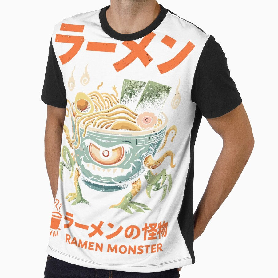 Ramen Monster Noodle Bowl by Matinez Pink