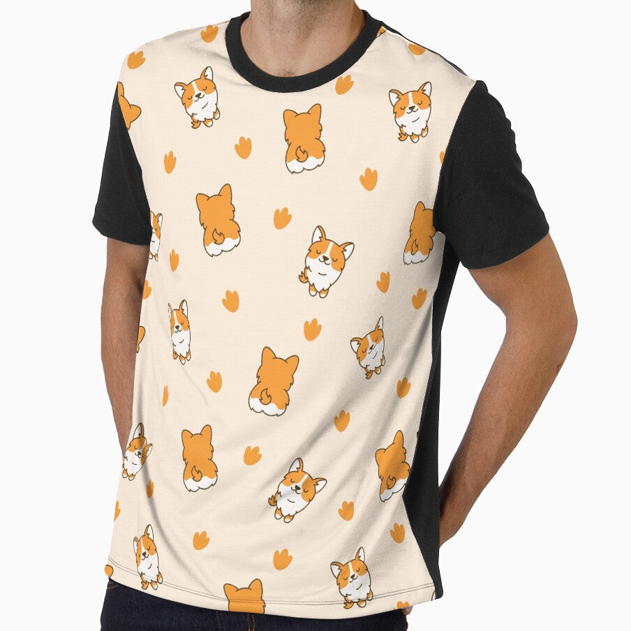 Adorable Corgi Print – Kawaii Dog Lover Design by smeraldosecrets