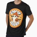 Spooky Season Ghost | Cute Halloween Pumpkin & Boba Tea Design by StickifyArt