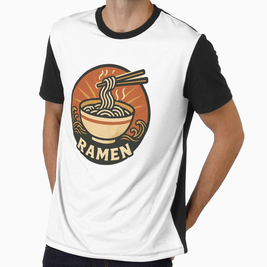 Vintage Japanese Ramen Bowl – Retro Noodle Logo by Dax Studio