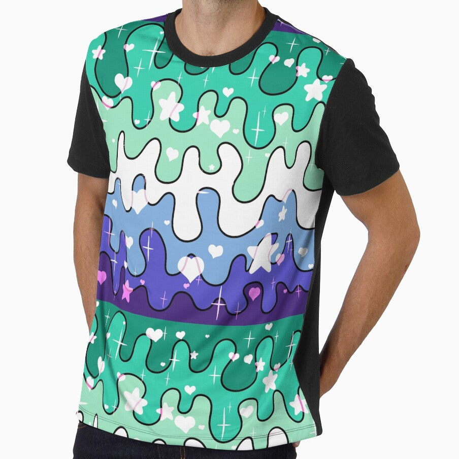 Sparkle Gay Men Pride Flag by Entropody Creations