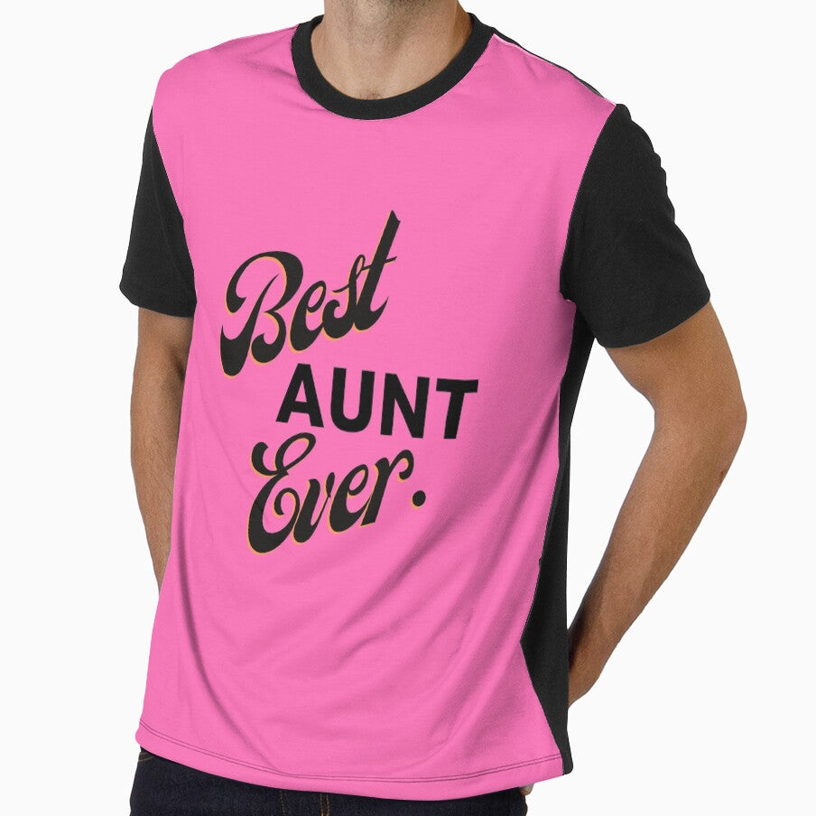 Best Aunt Ever Hot Pink by Shir-designs