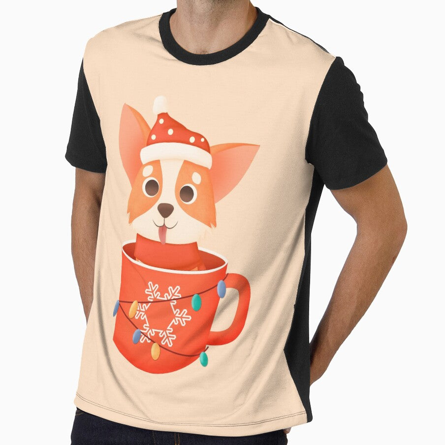 Corgi Christmas Cup by Ameliamaar