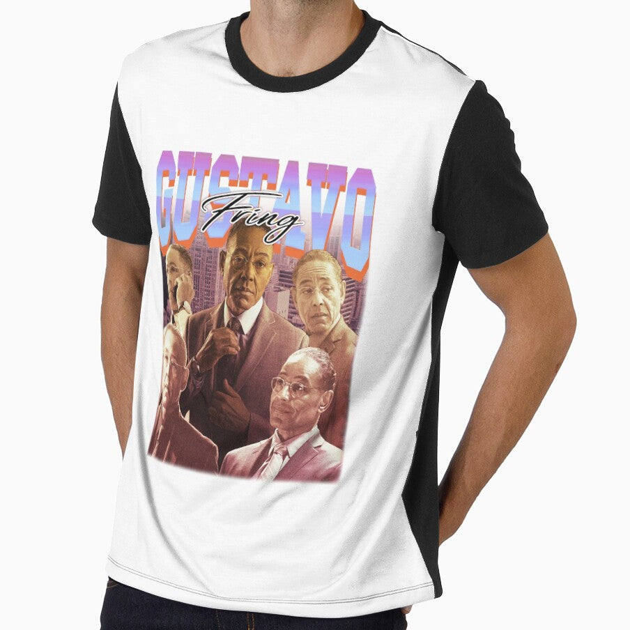 GUSTAVO FRING Vintage 90s Rap Style, Gustavo Fring Bootleg Fan by WenlinHamme
