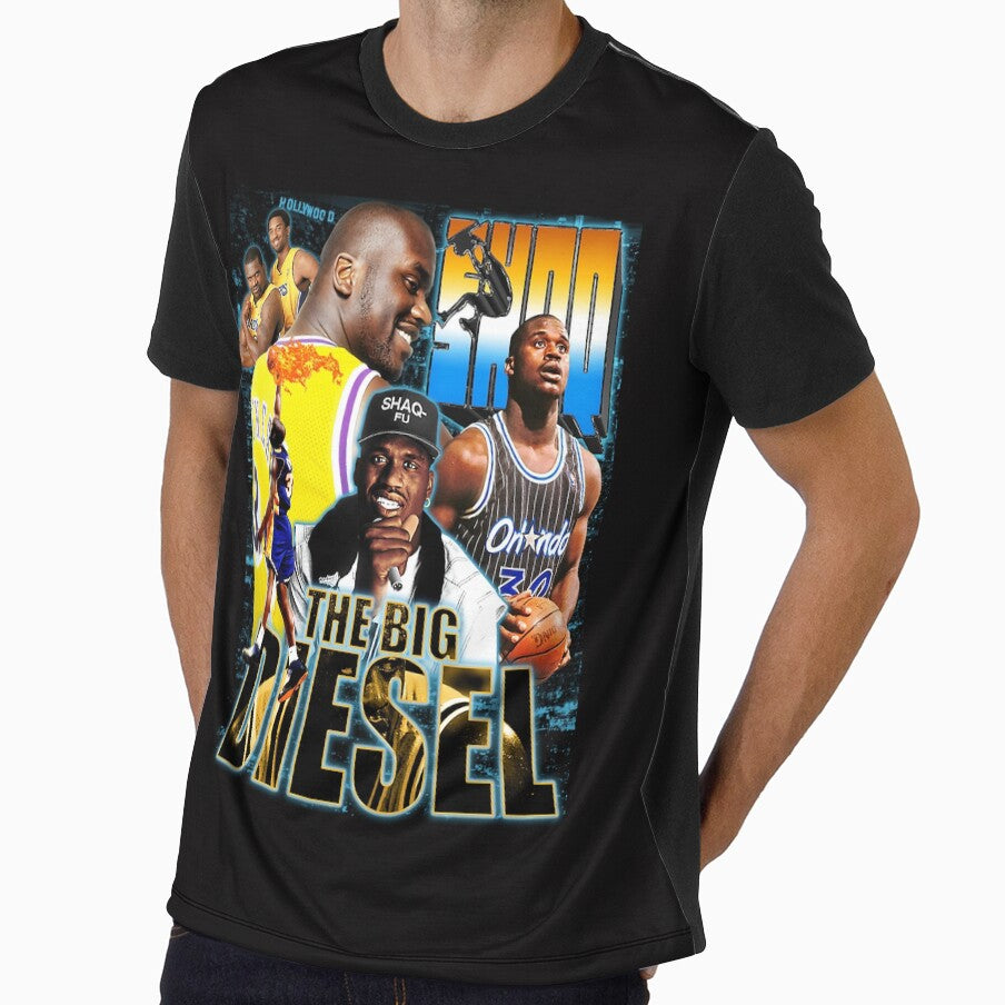 Shaquille O'Neal 90S Vintage Bootleg Rap 90S Vintage Bootleg Rap by JeffreyFletch