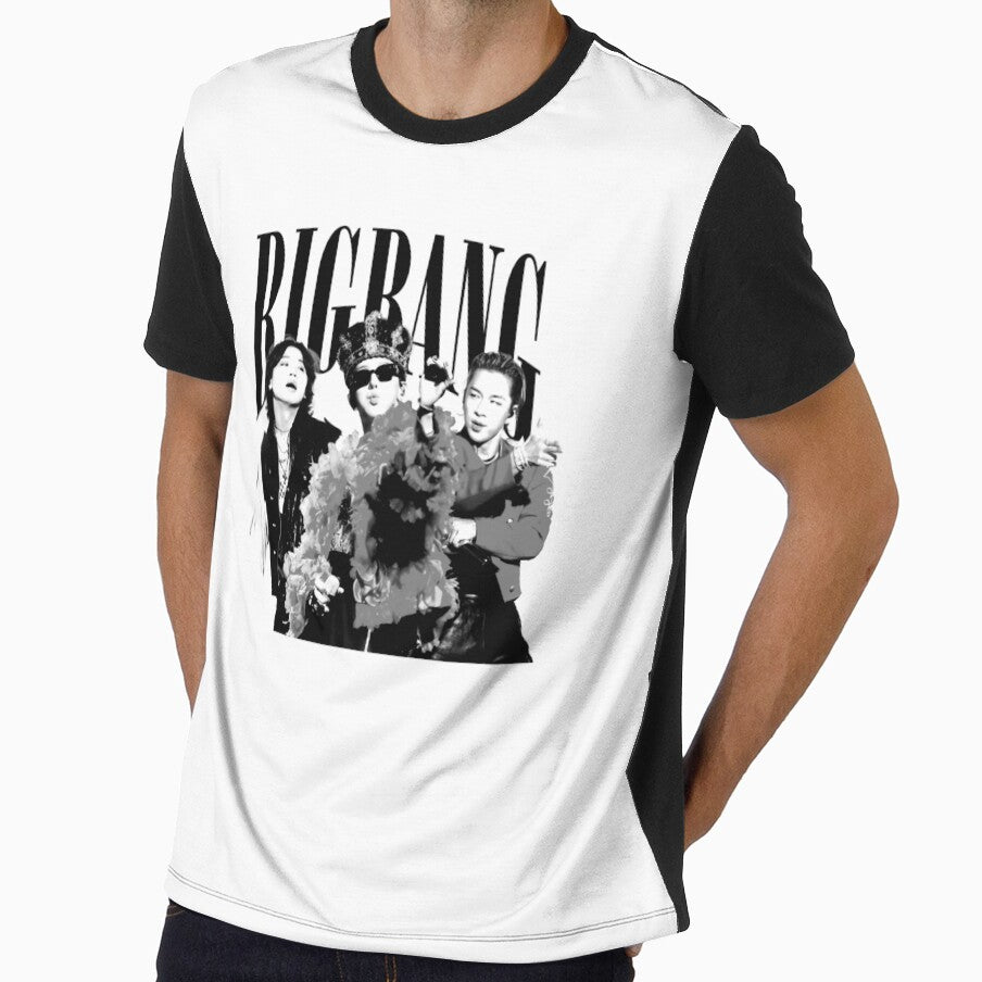 BIGBANG Vintage Shirt, Vintage 90s Music Shirt, GDragon Taeyang Daesung Shirt, Summer Concert Bootleg Tee, KPop Tee by BerryHand