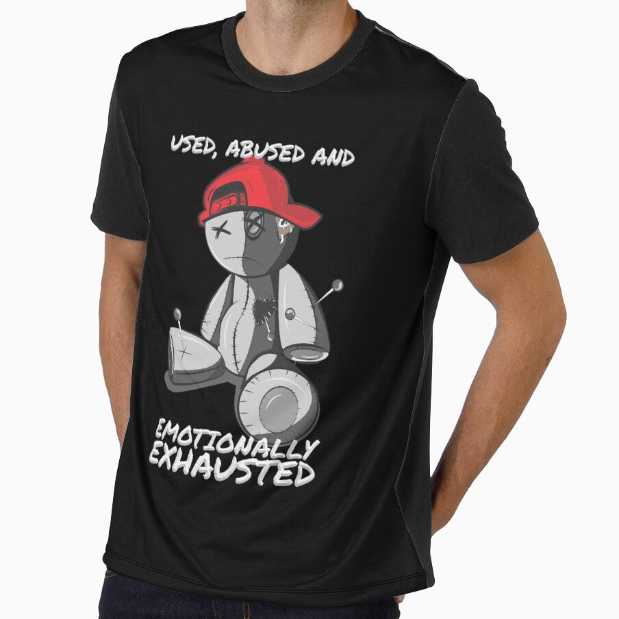Emotionally Unavailable Puppet in Red Cap Hurt by crazycollective