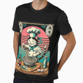 Ramen Noodles Cats Koch Kawaii Retro Japan by LuminOrb