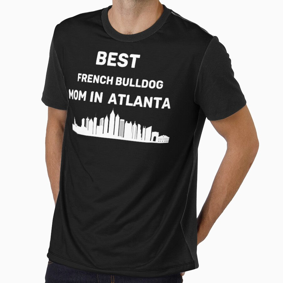 French bulldog Mom - Atlanta - Best Mom - Skyline by Beyond Words