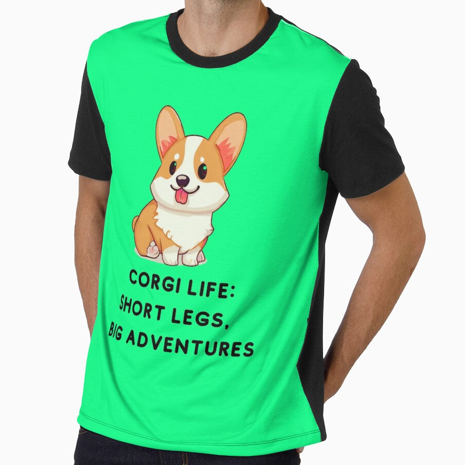 Corgi-loving Dog Lover Big Adventure by DizzyShirts1
