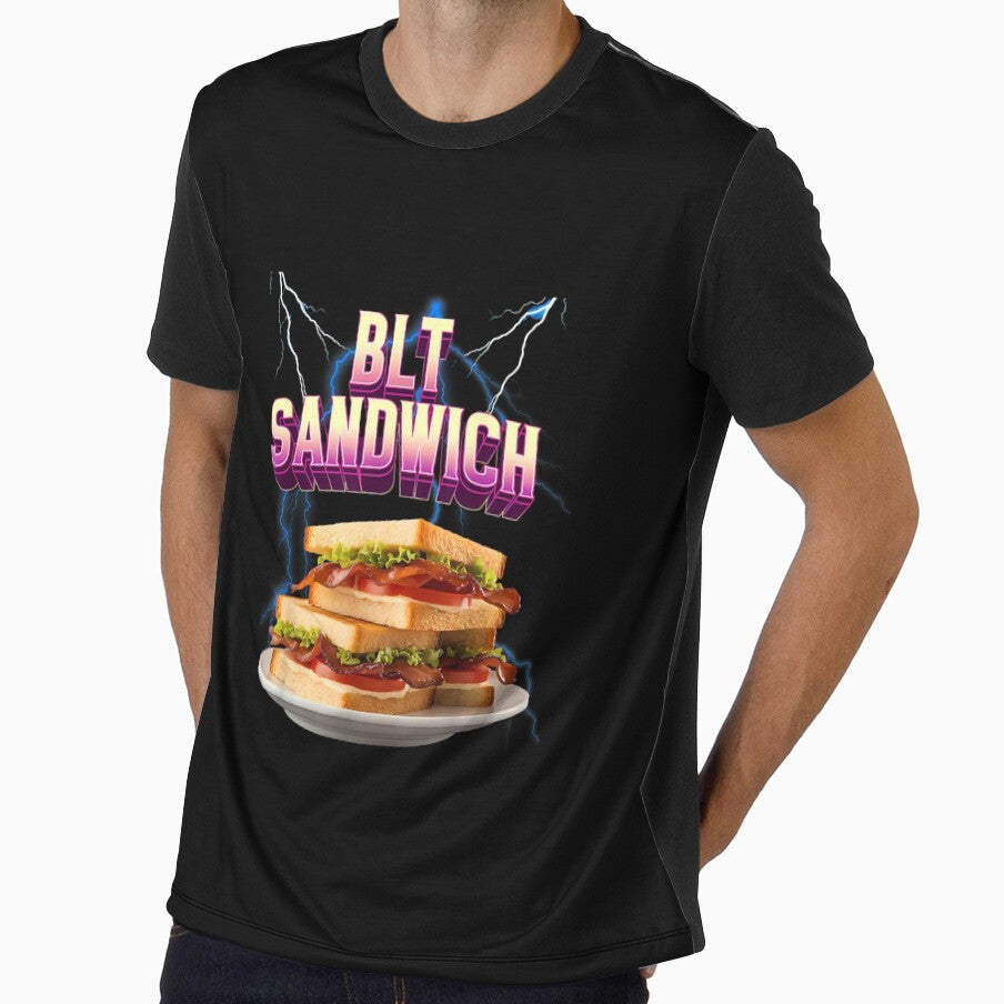 BLT Sandwich Meme Bootleg Rap Style 90s Vintage Funny by PaulTSchafer