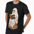 Cute Ghost Reading Spooky Stories | Book Lover Ghost by -justb-
