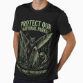 Protect Our National Parks or We’ll Haunt Your Backyard Cryptid Vintage by CF_VintageDesign