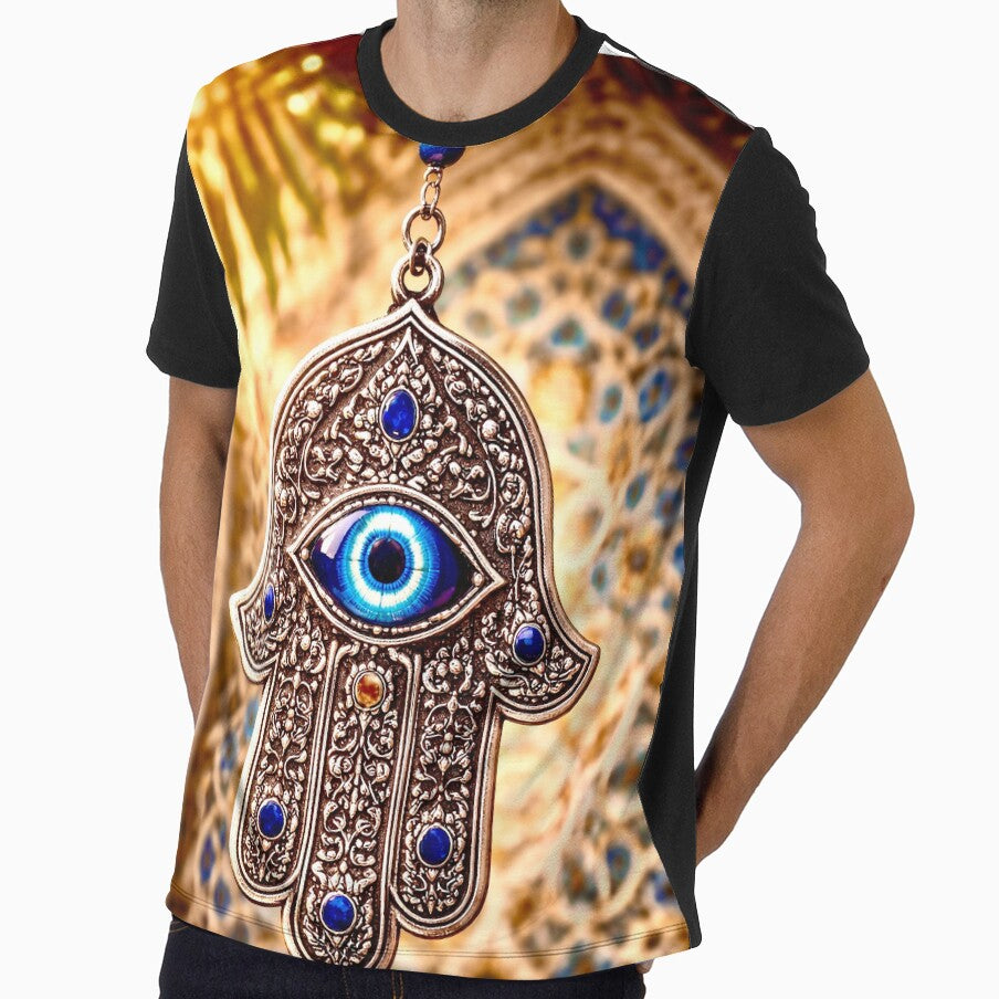 Hamsa lucky charm and protective symbol: Fatima's Hand by Steffani Lehmann