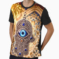Hamsa lucky charm and protective symbol: Fatima's Hand by Steffani Lehmann