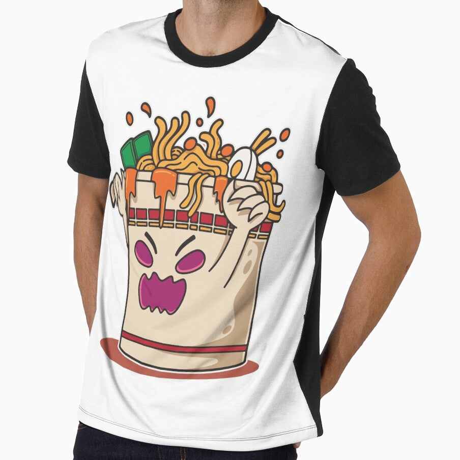 Ramen cup monster character by HichamMissiame