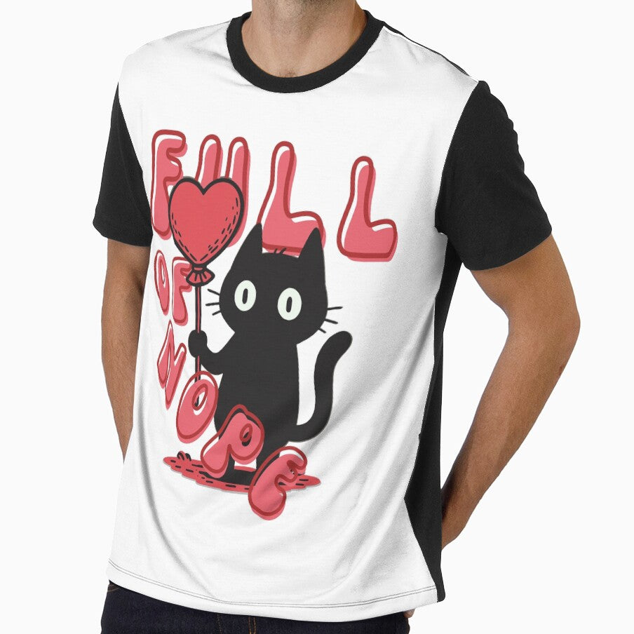 Snarky Goth Cat – Anti Valentine Funny Cat by Region