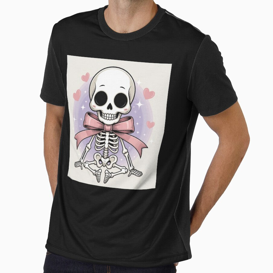 Cute Skeleton Soft Goth – Emotionally Tired but Adorable | Cozy Dark Aesthetic Design by Versik-