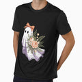 Coquette Lace Ghost Bow Halloween Flower Ghost Spooky by HardcoreTour