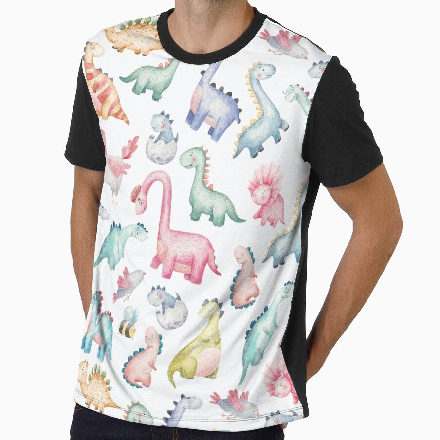 Cute Baby Dinosaur Pattern by LMStudioDesigns