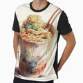 ramen noodles watercolor by shokA Design