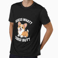 Guess What Corgi Butt Corgi Dog Pun by joyouartArt