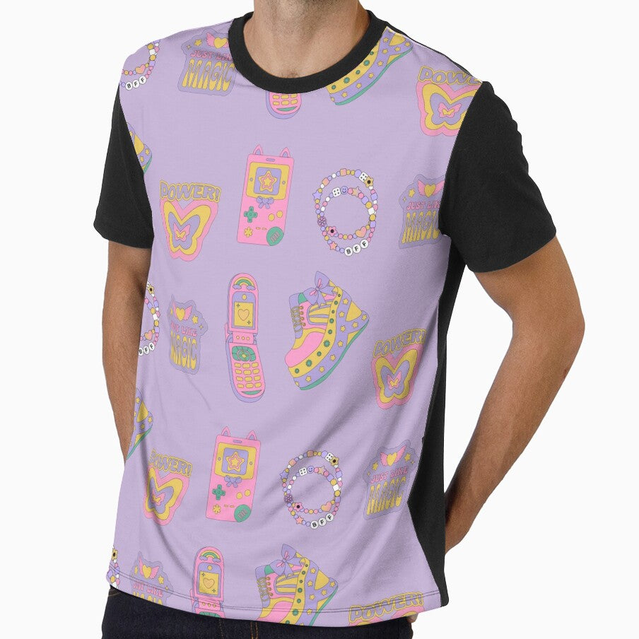 90's Girl Pastel Nostalgia by CriaCreative