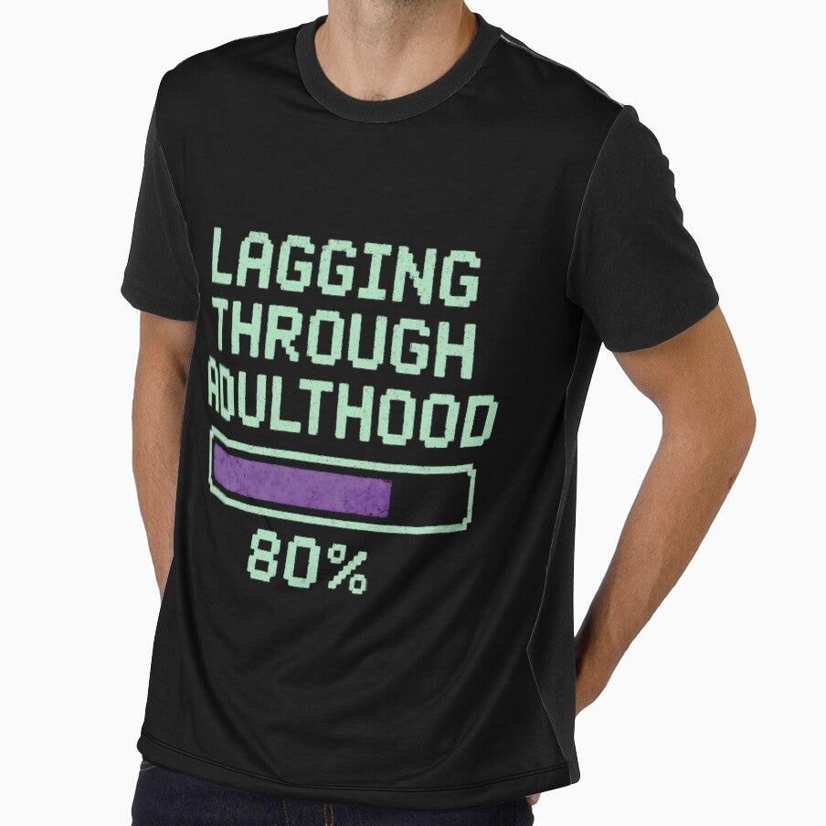 Funny Gamer - Lagging Through Adulthood by DemureArtsy