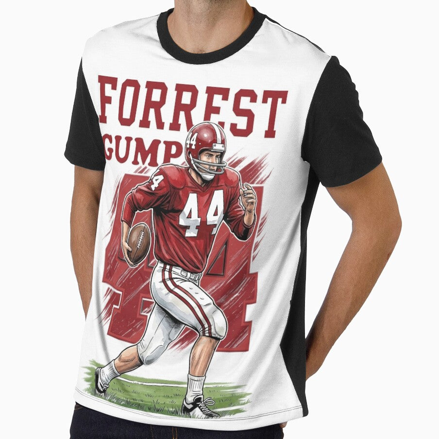 Forrest Gump Retro 90s Vintage Bootleg Style Football All American by Thogan0416