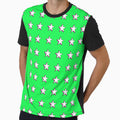 Preppy Pink & White Aesthetic Shadow Stars Y2K Retro Star Pack by Aesthetic Crew