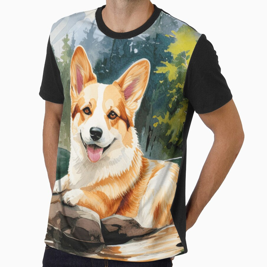 Watercolor Corgi Art by TheAnimalZ00