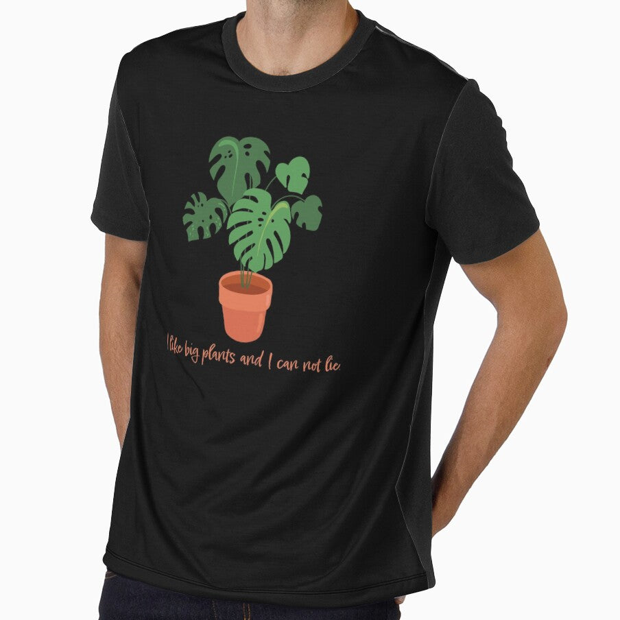 I Like Big Plants and I Can Not Lie | Plant Mom | Orange | Monstera | House Plants | Plants | Plant Lady | Plant Lover | Gardener | Gardening | Plant on a Stool by ShoniwDesigns