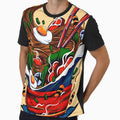 Ramen Life Japanese Ramen noodle soup, Kawaii retro colorful ramentic and aesthetic design by Cheeky Companions