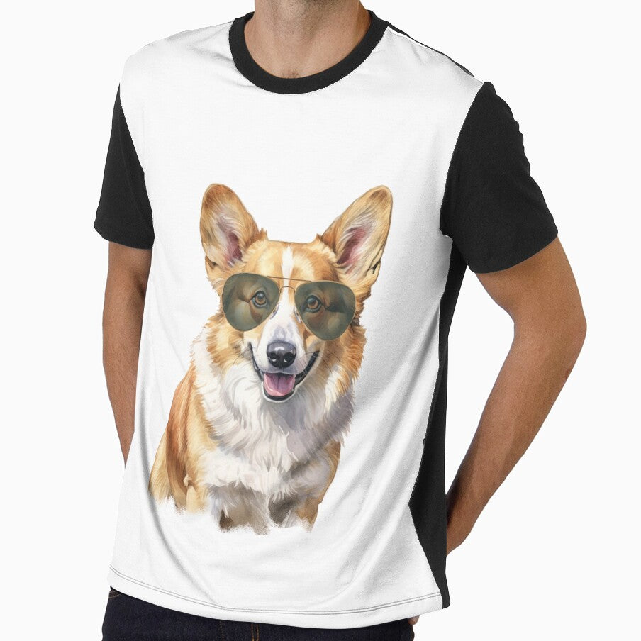 Corgi Wearing Sunglasses by TheAnimalZ00