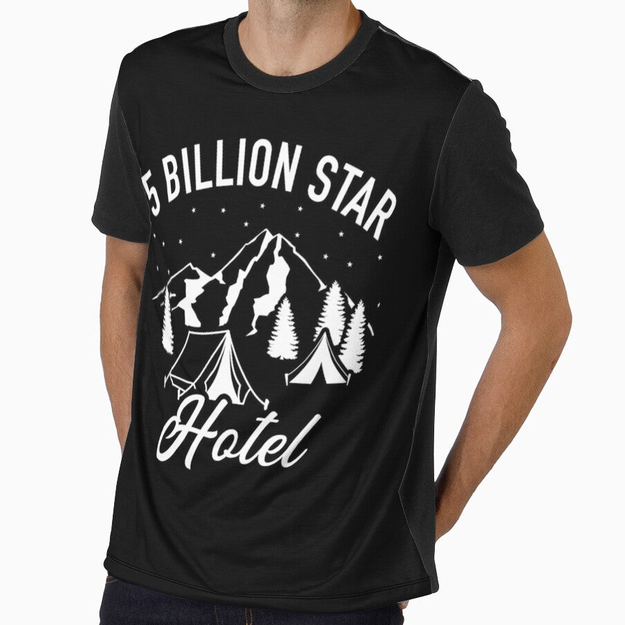5 Billion Star Hotel - Tent Camping Travel Vacation Outdoors Under the Stars in Wilderness Nature Mountain Woods Camper Gift by VisionQuestArts