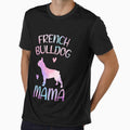 French bulldog Dog Mama Mom Watercolor, French bulldog dog Mama mother, French bulldog Owner Mom Chritmas Birthday Gift by xlnv