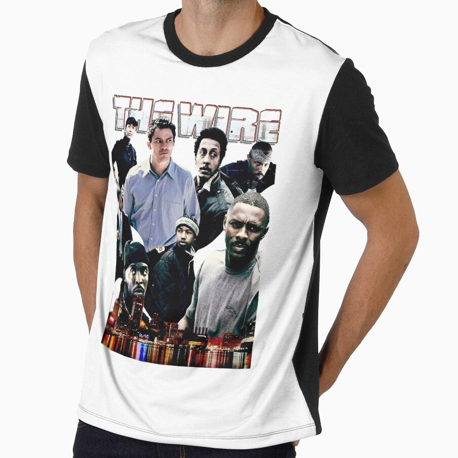 The Wire Tv Series James Mcnulty Detective Team Investigate Crime Drug Lord The Vintage 90S Style B by TheWireTvSeriez